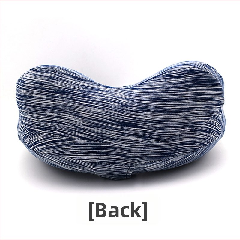 Надуваема U-образна пътуваща възглавница за шия Noon Yi; пълнител: газ; плат: химическо влакно; основен компонент на плат: спандекс; подходяща за възрастни