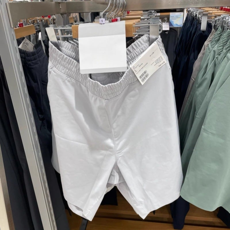 Șorturi sport masculine cu înaltă elasticitate, uscare rapidă din fibre de bambus, respirabile, subțiri, talie înaltă.