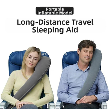 Putni jastuk u obliku luka, napuhljiv, PVC ekološki materijal, model 6086, težina 160 g