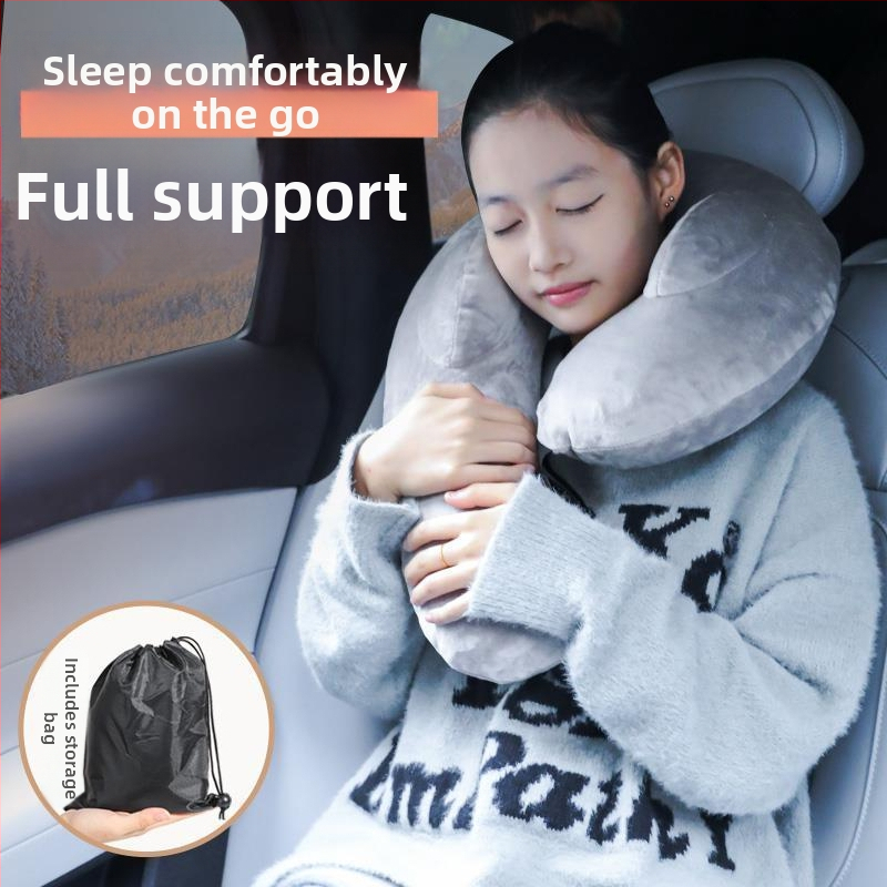 Putni jastuk u obliku luka, napuhljiv, PVC ekološki materijal, model 6086, težina 160 g