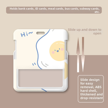 Visszahúzható nyakpánttal ellátott igazolvány-tartó – karikatúra orvos/személyzet dizájn, ABS anyag, semleges nem, mindennapi használat, őszi 2020