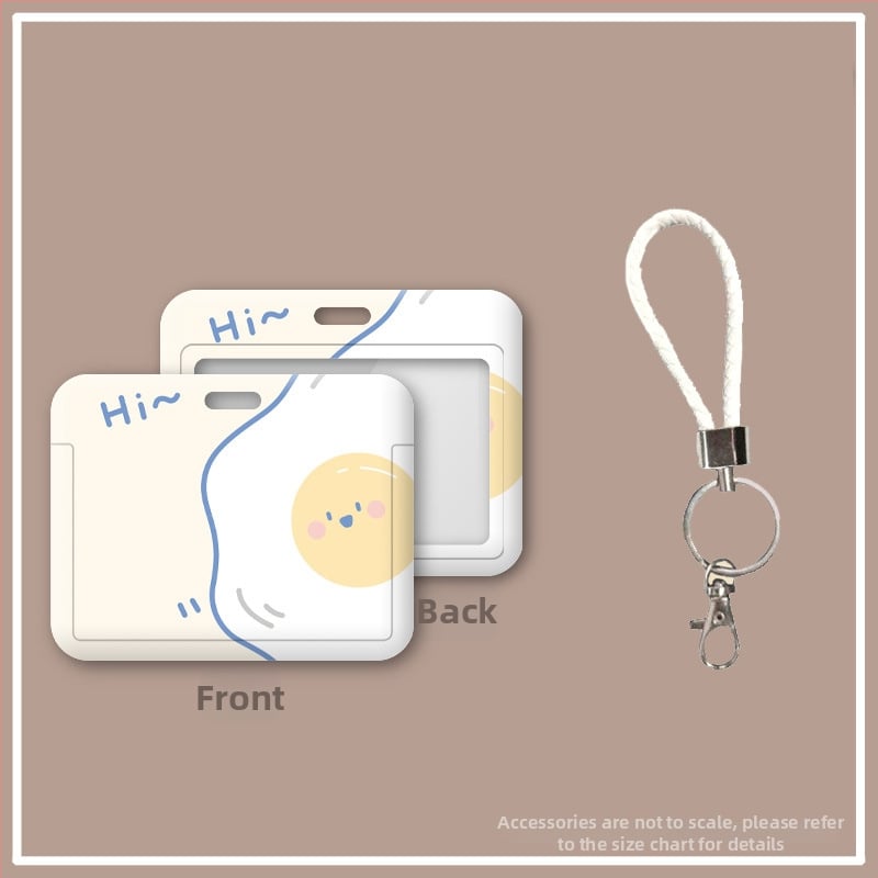 Visszahúzható nyakpánttal ellátott igazolvány-tartó – karikatúra orvos/személyzet dizájn, ABS anyag, semleges nem, mindennapi használat, őszi 2020