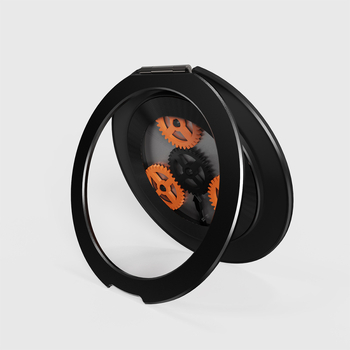 Suport de birou pentru telefon cu inel magnetic MagSafe, etichetă pentru spatele carcasei, rotație la 360°, ultra-subțire