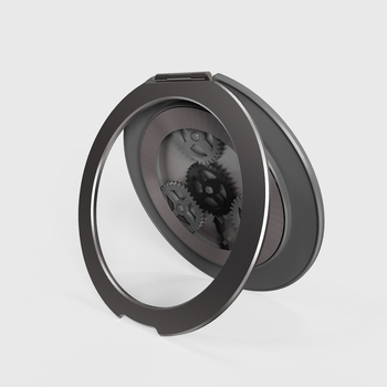 Suport de birou pentru telefon cu inel magnetic MagSafe, etichetă pentru spatele carcasei, rotație la 360°, ultra-subțire