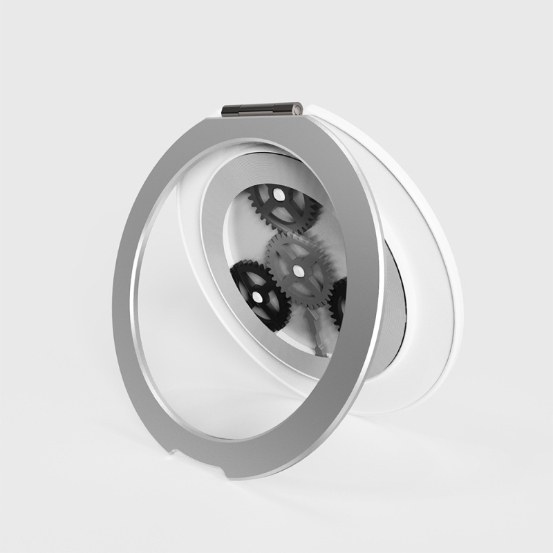 Suport de birou pentru telefon cu inel magnetic MagSafe, etichetă pentru spatele carcasei, rotație la 360°, ultra-subțire