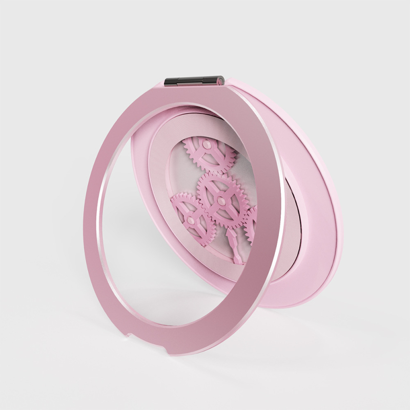 Suport de birou pentru telefon cu inel magnetic MagSafe, etichetă pentru spatele carcasei, rotație la 360°, ultra-subțire