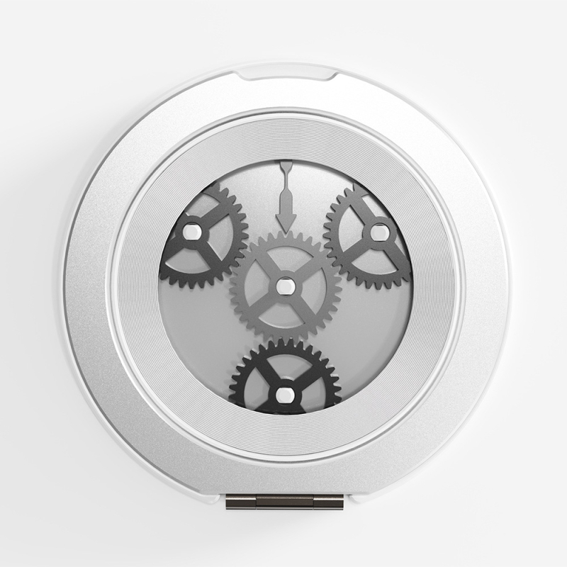 Suport de birou pentru telefon cu inel magnetic MagSafe, etichetă pentru spatele carcasei, rotație la 360°, ultra-subțire