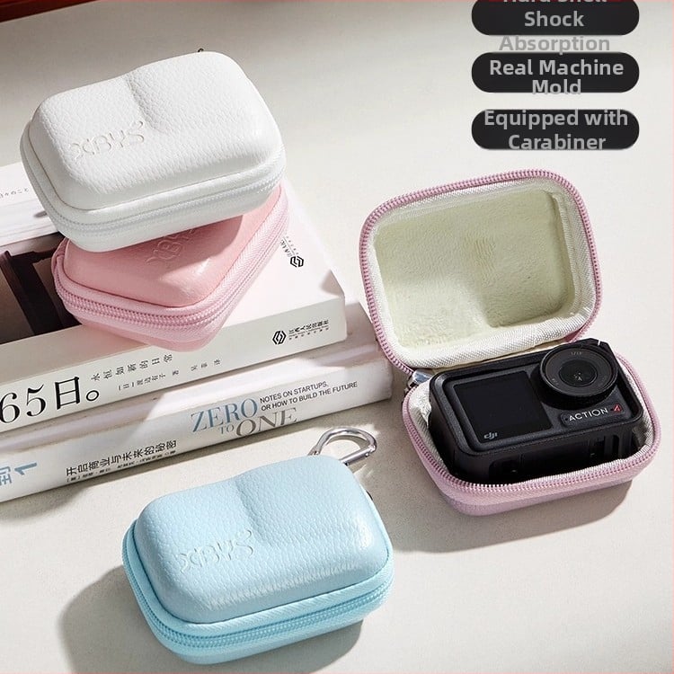 PU čvrsta zaštitna kutija za DJI Action 5 Pro i Action 4/3 kameru, model FD002, težina 45 g