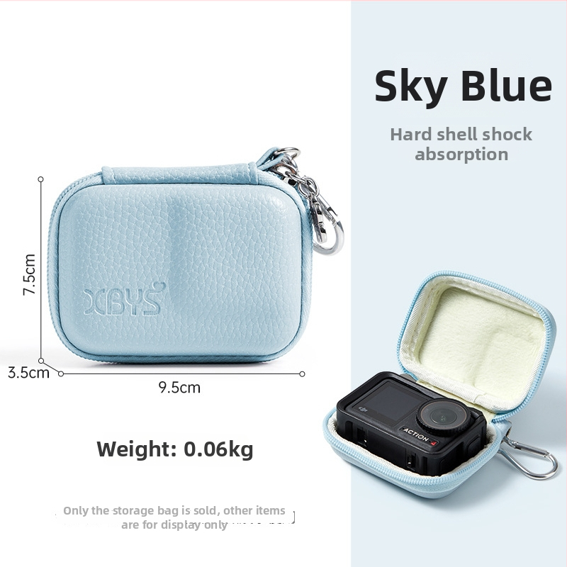 PU čvrsta zaštitna kutija za DJI Action 5 Pro i Action 4/3 kameru, model FD002, težina 45 g