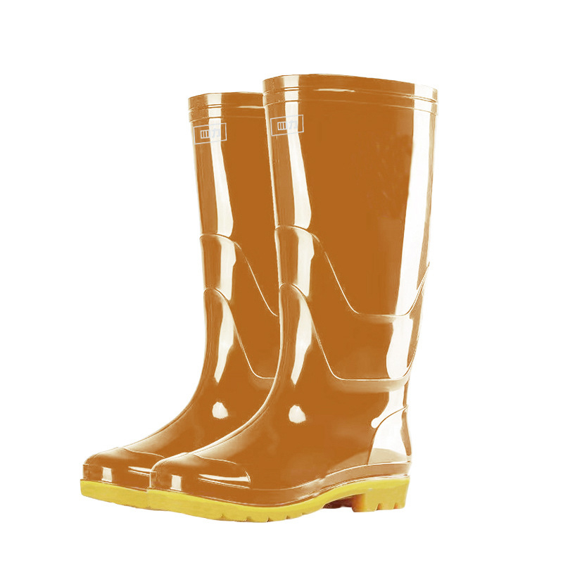 Visoke kišne čizme za odrasle, PVC gornji dio, gumena potplata, unisex, vodootporne
