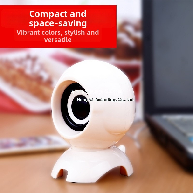 USB asztali mono hangszóró beépített mélynyomóval és erősítővel