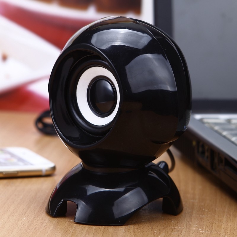 USB asztali mono hangszóró beépített mélynyomóval és erősítővel