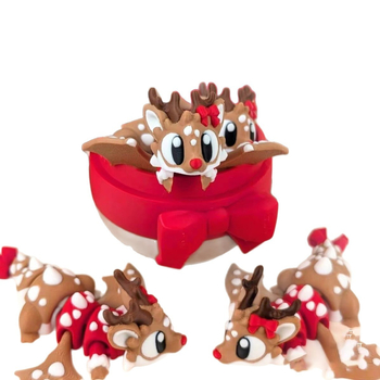 3D ispisano jaje zmaja - stolna dekoracija, PLA, motiv cvijeta trešnje