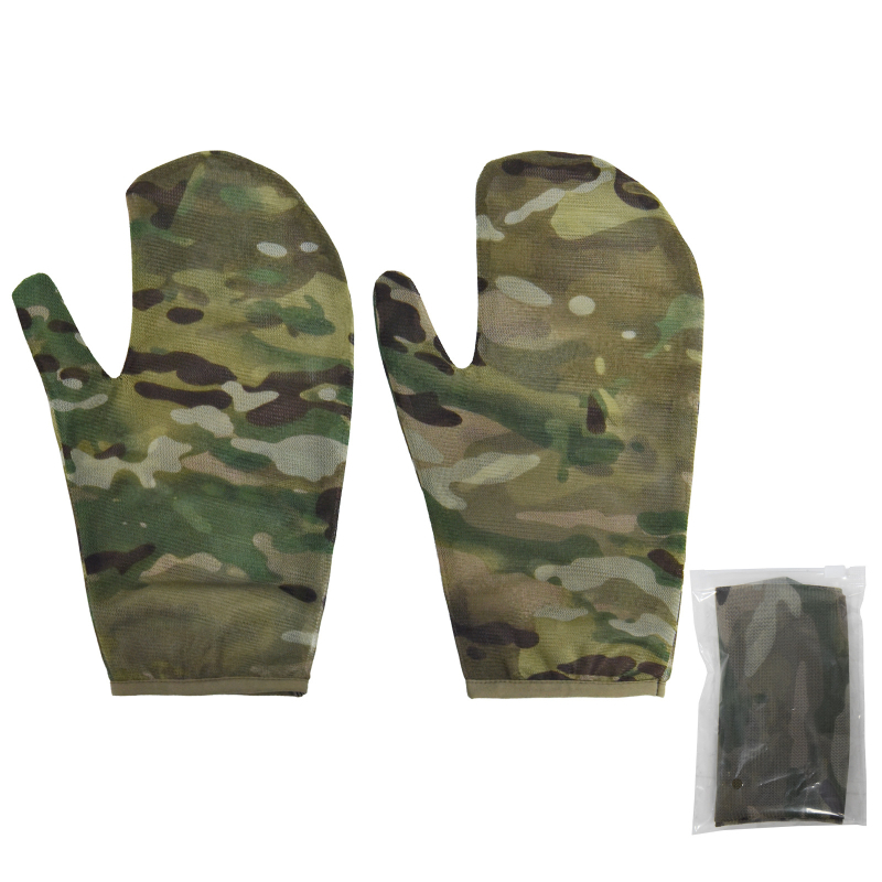 Mănuși de protecție camuflate pentru exterior - Poliester, respirabile și rezistente, model camuflaj, unisex, potrivite pentru vară primăvară toamnă, pentru ciclism, drumeții și pescuit