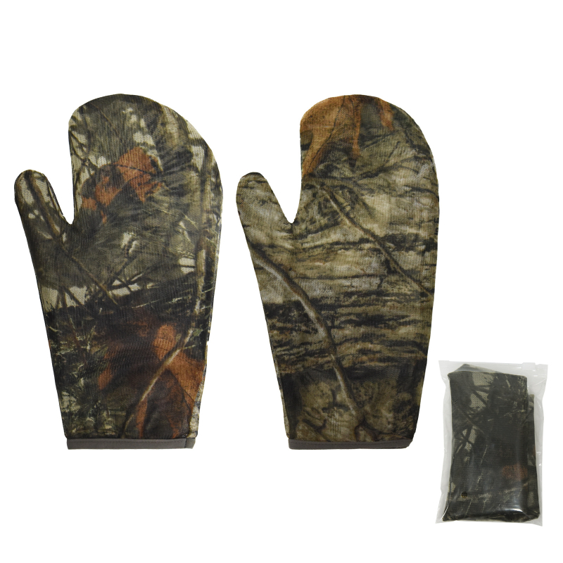 Mănuși de protecție camuflate pentru exterior - Poliester, respirabile și rezistente, model camuflaj, unisex, potrivite pentru vară primăvară toamnă, pentru ciclism, drumeții și pescuit