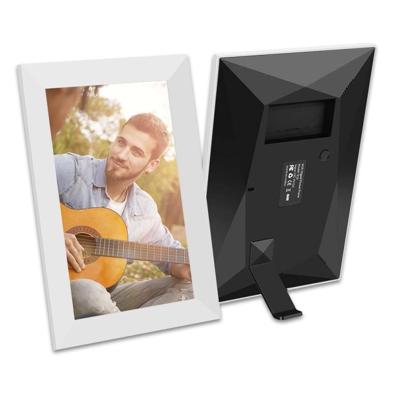 Frameo Wi‑Fi digitálna fotoramka s dotykovým IPS displejom, 10.1" a 15.6" veľkosti, 1280×800, 16GB úložisko, SD/USB podpora