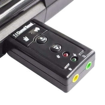 Card de sunet USB extern — compatibil cu Windows 7; fără trezire la distanță; fără gestionare a energiei