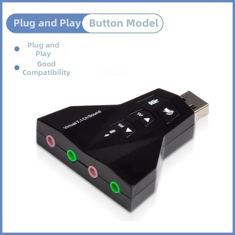 Card de sunet USB extern — compatibil cu Windows 7; fără trezire la distanță; fără gestionare a energiei