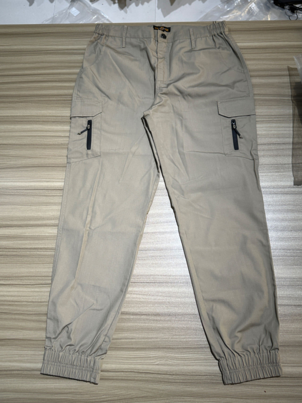 Pantaloni tactici pentru bărbați, croială Slim-Fit Jogger, Camuflaj militar, Amestec din bumbac-poliester, impermeabili și rezistenți la uzură