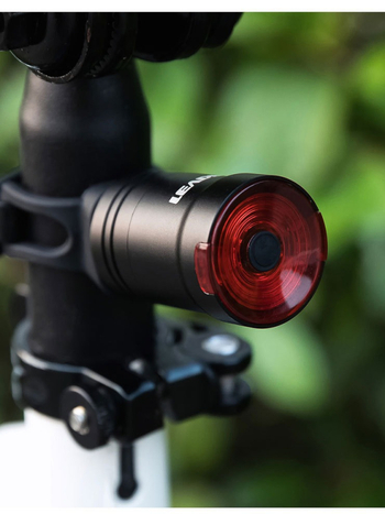 Tianqi lampă spate personalizabilă pentru bicicletă cu avertisment de încărcare pentru plimbări nocturne