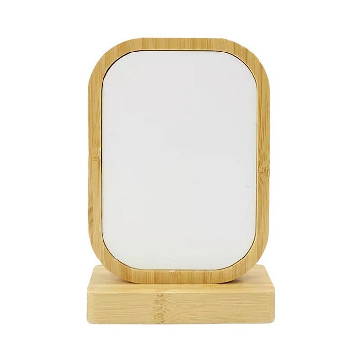 Фоторамка от алуминий, нордически стил, сърцевидна форма, за настолен дисплей, печатно изпълнение