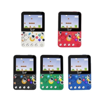 Consolă portabilă de jocuri 500 în 1 cu ecran mare HD, stil arcade nostalgic, 1GB memorie, procesare OEM