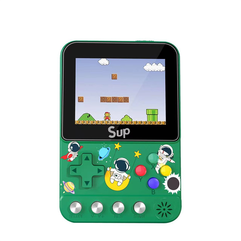 Consolă portabilă de jocuri 500 în 1 cu ecran mare HD, stil arcade nostalgic, 1GB memorie, procesare OEM