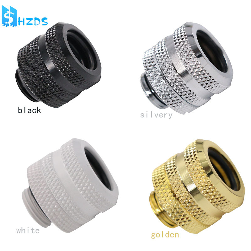 Ψύκτης νερού για υδροψύξη με σκληρό σωλήνα, συνδετήρας γρήγορης στροφής, G1/4, PETG διαφανής κεφαλή