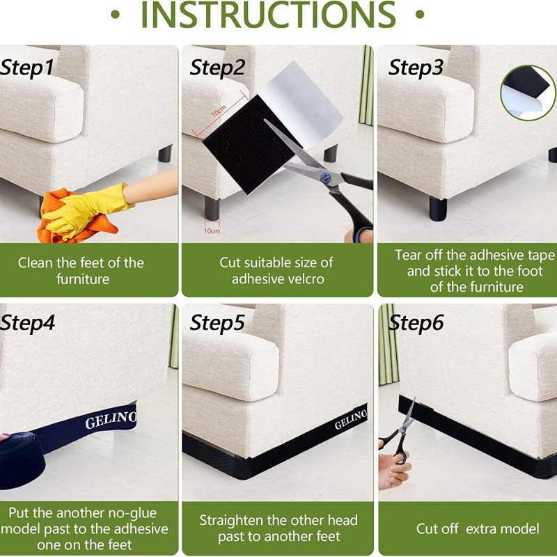 Лента за връзване от нейлон за тапицерия и възглавници на дивана — Hua zheng