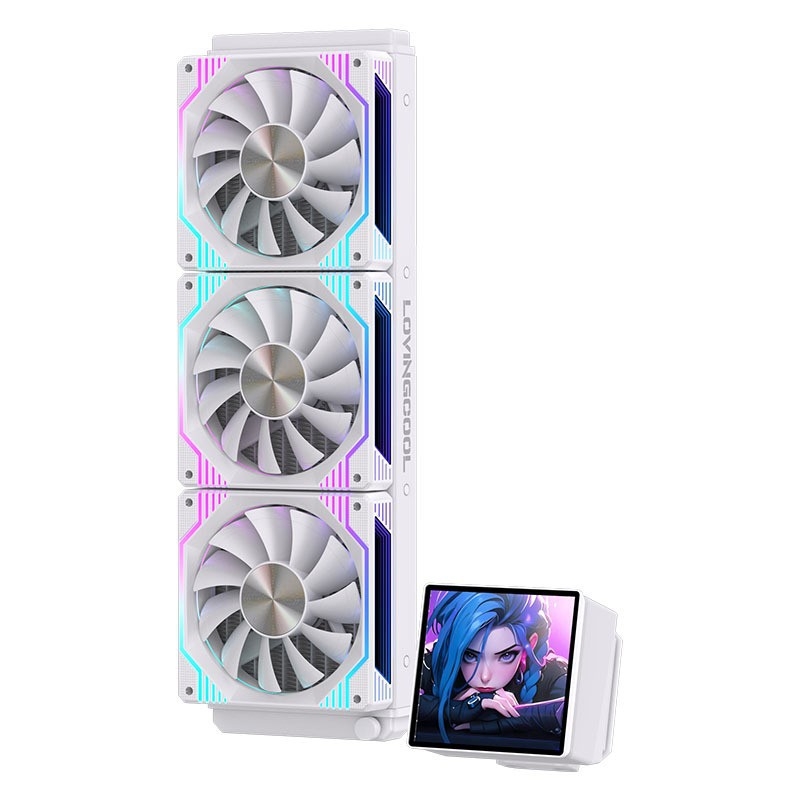 Radijator za vodeno hlađenje – ABS materijal; hidraulički ležaj; brzina 800–1800 RPM; buka 25 dB