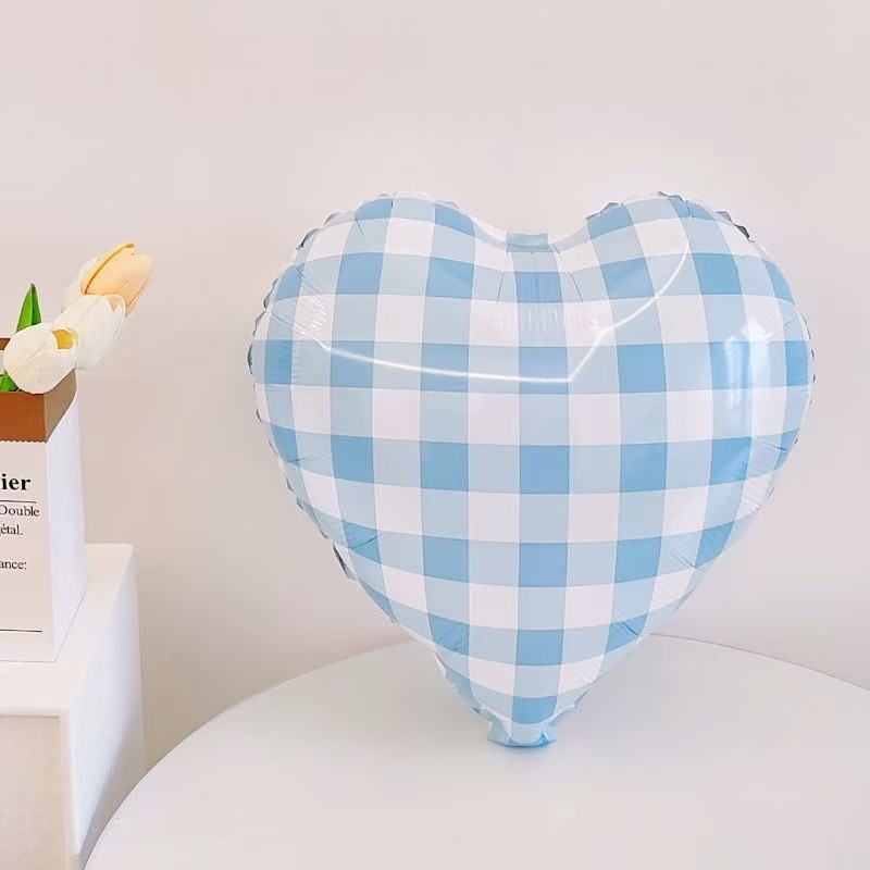 Baloni u obliku srca od aluminijske folije – Vzor: Srce i Tekst; Bez ispisa logotipa; Tip balona: aluminijska folija
