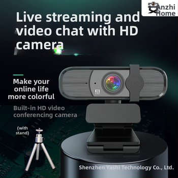 Anzhijia A30 USB webkamera s 1080p HD videom, zabudovaný mikrofón, 2 MP senzor, USB 2.0, fixné zaostrenie