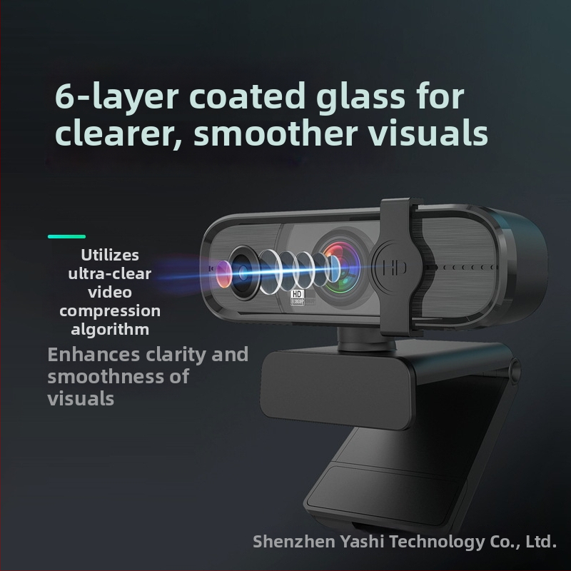 Anzhijia A30 USB webkamera s 1080p HD videom, zabudovaný mikrofón, 2 MP senzor, USB 2.0, fixné zaostrenie