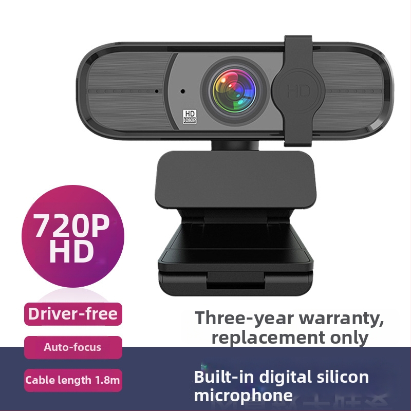 Anzhijia A30 USB webkamera s 1080p HD videom, zabudovaný mikrofón, 2 MP senzor, USB 2.0, fixné zaostrenie