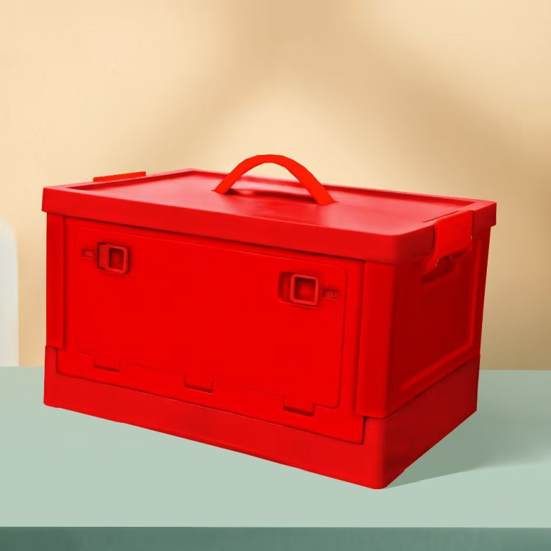 Αναδιπλώσιμο κουτί αποθήκευσης PP, με καπάκι, φορητό, πολλαπλών χρήσεων