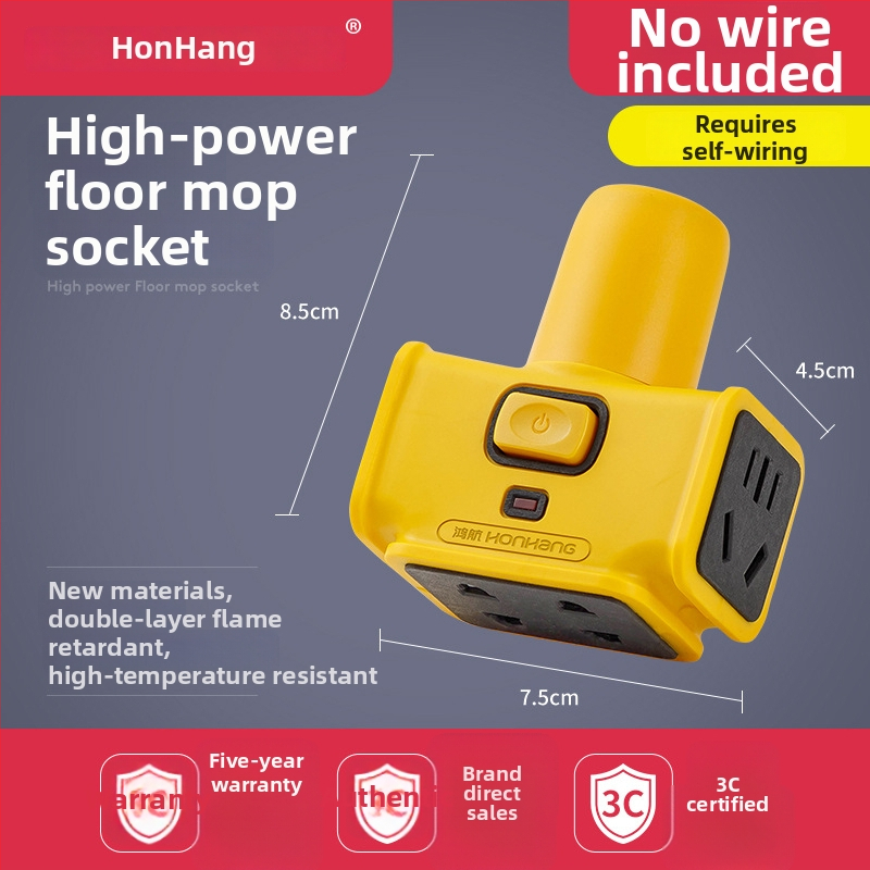 Priemyselná vysokovýkonná zásuvka s indikačnou lampou, CCC certifikátom.