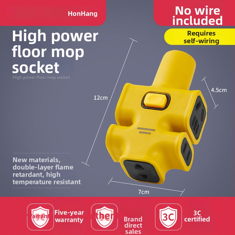 Priemyselná vysokovýkonná zásuvka s indikačnou lampou, CCC certifikátom.