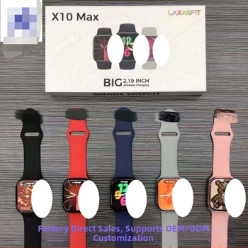 X10 Max pametni sat s Bluetooth pozivima, praćenjem otkucaja srca i krvnog tlaka, brojanje koraka i praćenje sna