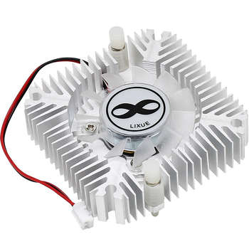 Alumíniumból készült grafikus kártya hűtő, olajos csapágy, 4300 RPM, 10 dB zaj