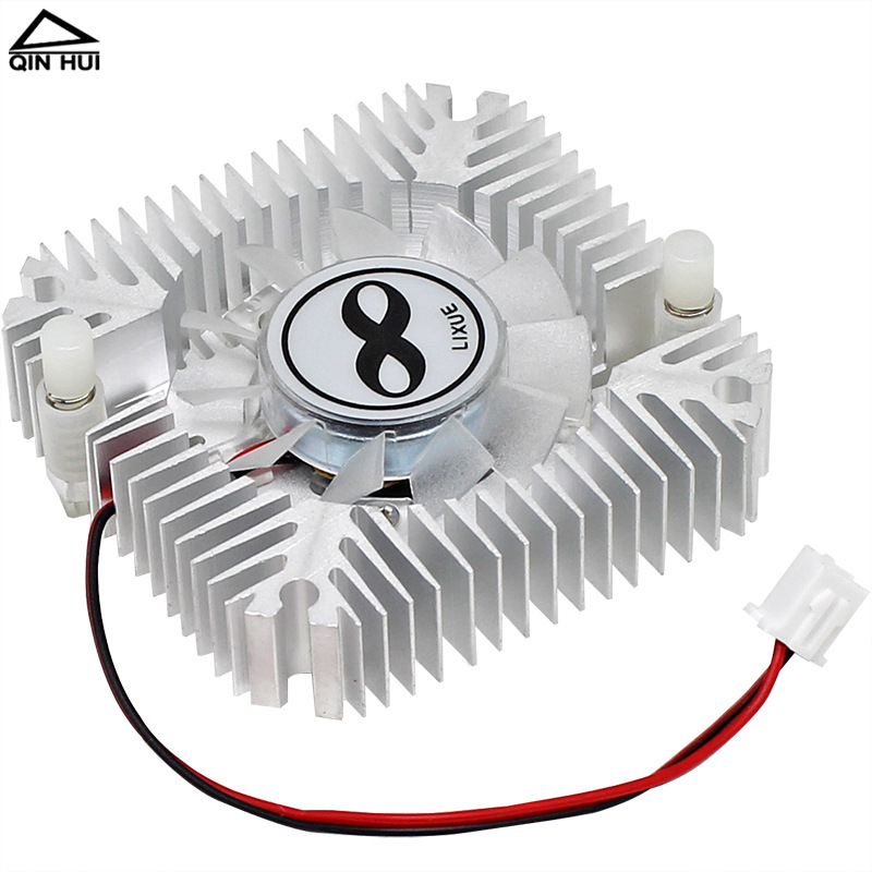 Alumíniumból készült grafikus kártya hűtő, olajos csapágy, 4300 RPM, 10 dB zaj