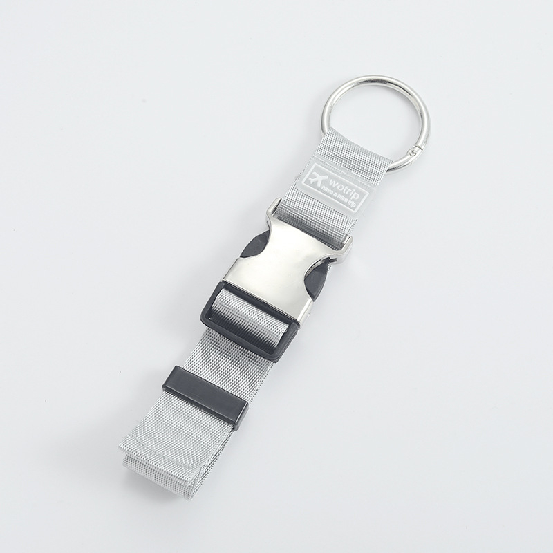 Pojas za prtljagu s metalnom prstenom i kukom | Golden Eagle | Materijal: Metal; Funkcija: Proširenje, Smanjenje opterećenja; Izdanje: Jesen 2024