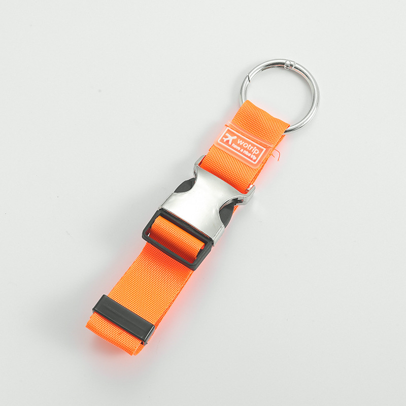 Pojas za prtljagu s metalnom prstenom i kukom | Golden Eagle | Materijal: Metal; Funkcija: Proširenje, Smanjenje opterećenja; Izdanje: Jesen 2024