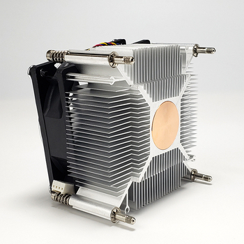 Chladič CPU za LGA2011 Xeon E5 – dvostruki ventilator, bakar-aluminijska legura, hidraulički ležaj, visok protok zraka