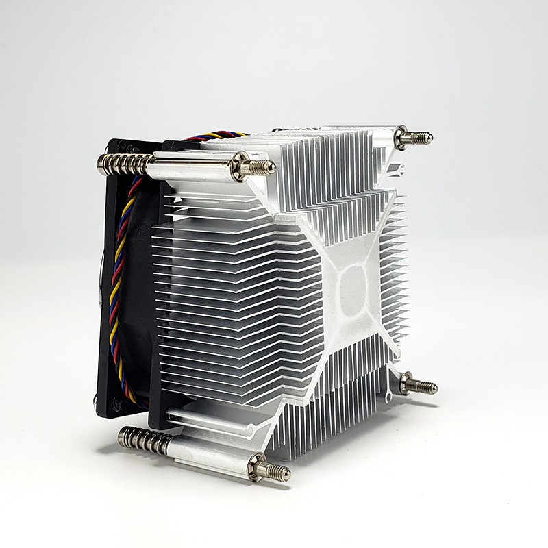 Chladič CPU za LGA2011 Xeon E5 – dvostruki ventilator, bakar-aluminijska legura, hidraulički ležaj, visok protok zraka