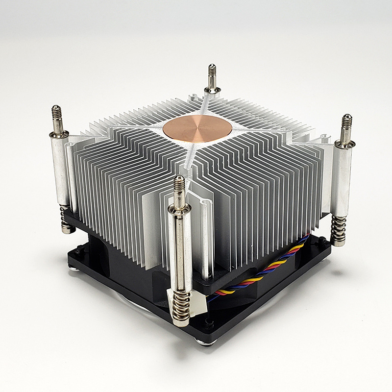 Chladič CPU za LGA2011 Xeon E5 – dvostruki ventilator, bakar-aluminijska legura, hidraulički ležaj, visok protok zraka