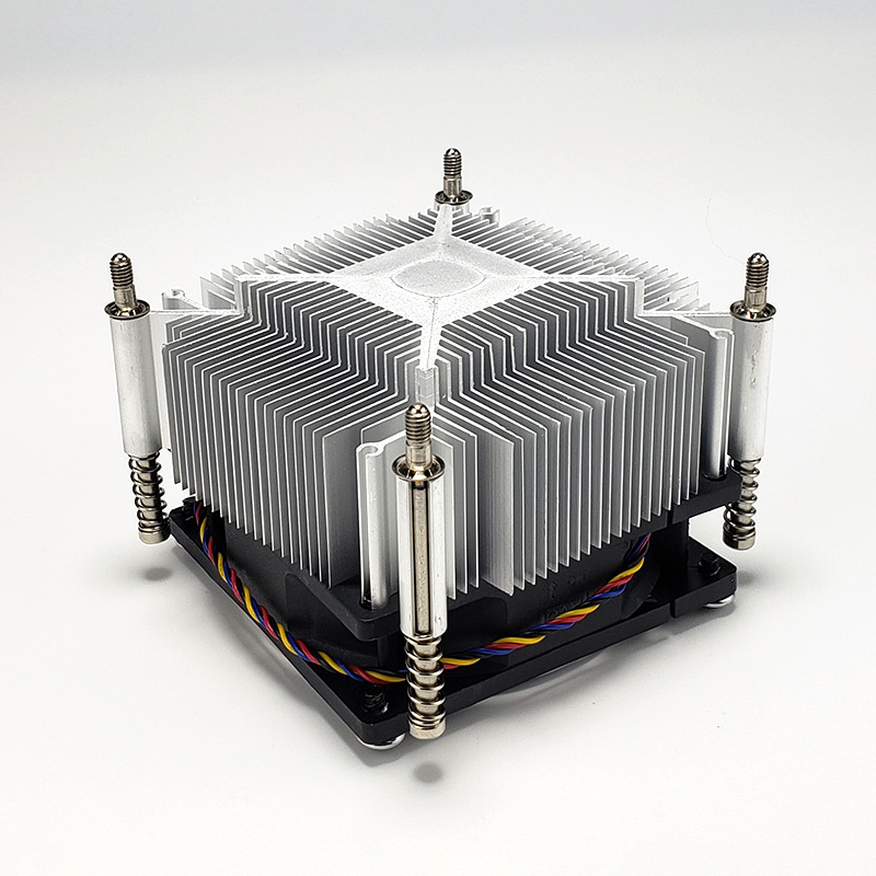 Chladič CPU za LGA2011 Xeon E5 – dvostruki ventilator, bakar-aluminijska legura, hidraulički ležaj, visok protok zraka