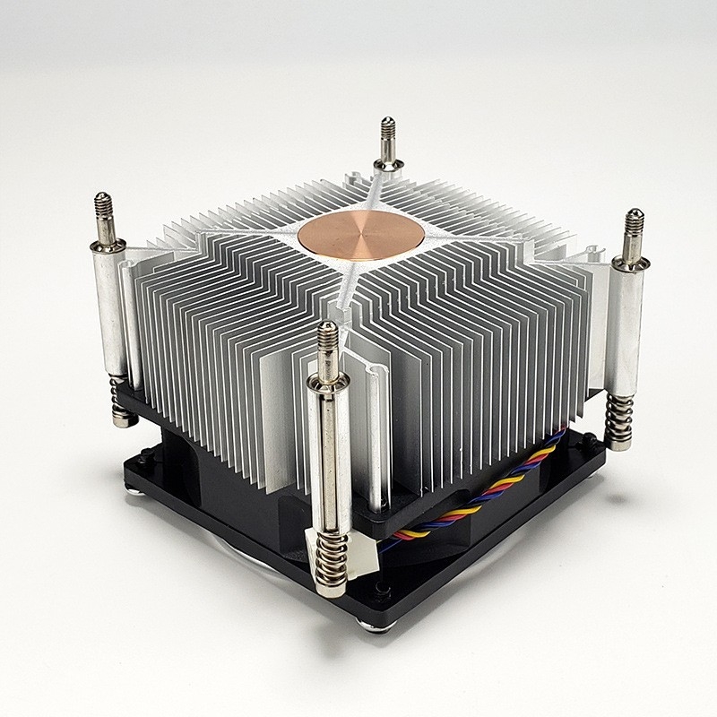 Chladič CPU za LGA2011 Xeon E5 – dvostruki ventilator, bakar-aluminijska legura, hidraulički ležaj, visok protok zraka