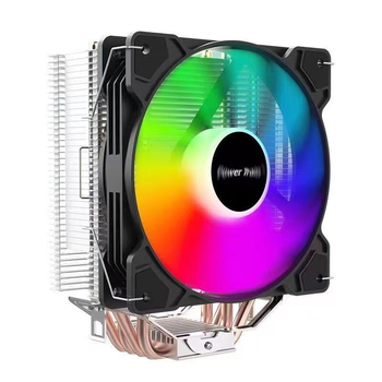 CPU chladič z magnéziovo-hliníkovej zliatiny, 6 tepelné rúry, vzduchové chladenie, 1350±10% otáčok za minútu