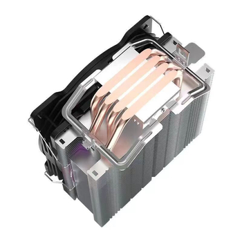 CPU chladič z magnéziovo-hliníkovej zliatiny, 6 tepelné rúry, vzduchové chladenie, 1350±10% otáčok za minútu