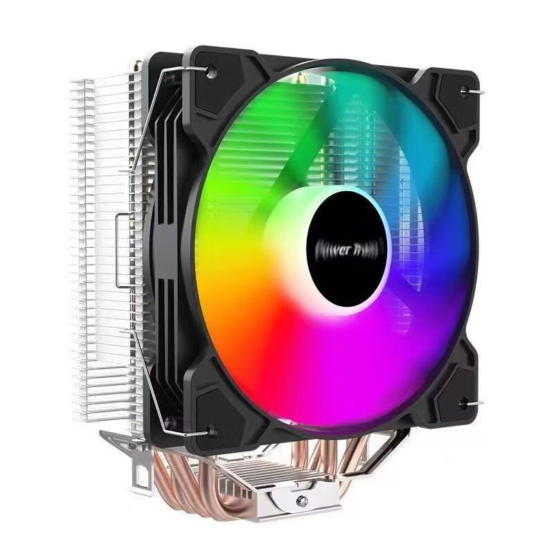 CPU chladič z magnéziovo-hliníkovej zliatiny, 6 tepelné rúry, vzduchové chladenie, 1350±10% otáčok za minútu
